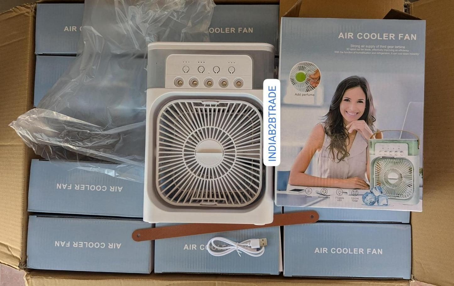 Azzuri ChillMist™: Fan Air Cooler fan USB Electric Fan